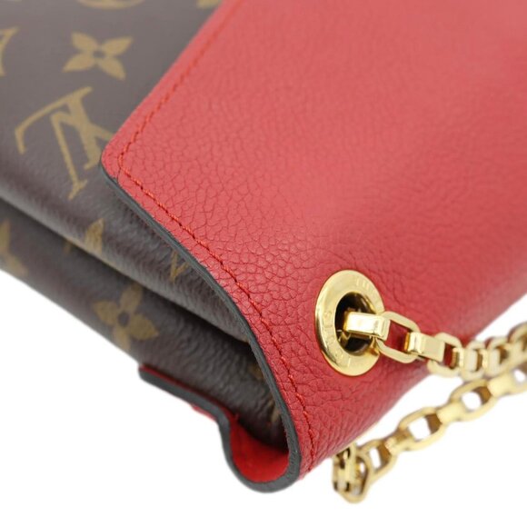 Louis Vuitton Pallas Chain Monogram Canvas Crossbody Bag Cherry - Picture 7 of 14